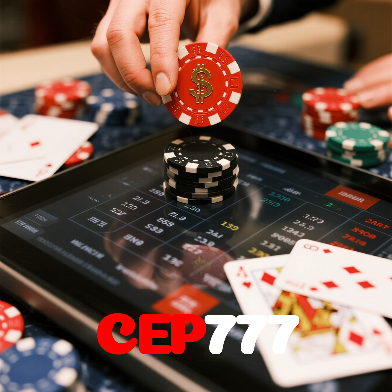 CEP777:Sinta a emoção do poker online! Mostre que você é o mestre das cartas!
